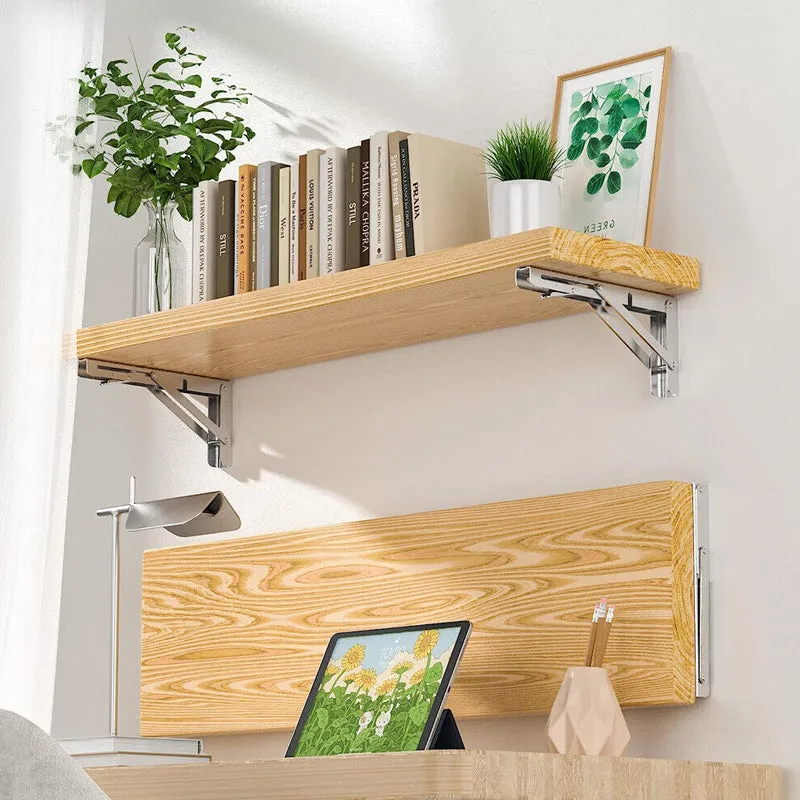 150kg Load Heavy Duty Stainless Steel Folding Table Bracket Shelf Bench