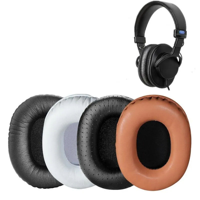 2-pack Headset Earmuffs for Sony Mdr-7506 / V6 / 900st - Black / Green