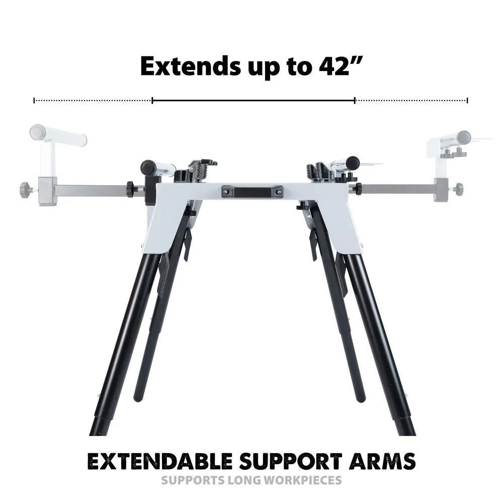 32-3/32 in. x 23-5/8 in. Universal Heavy-Duty Stationary Chop Saw Stand