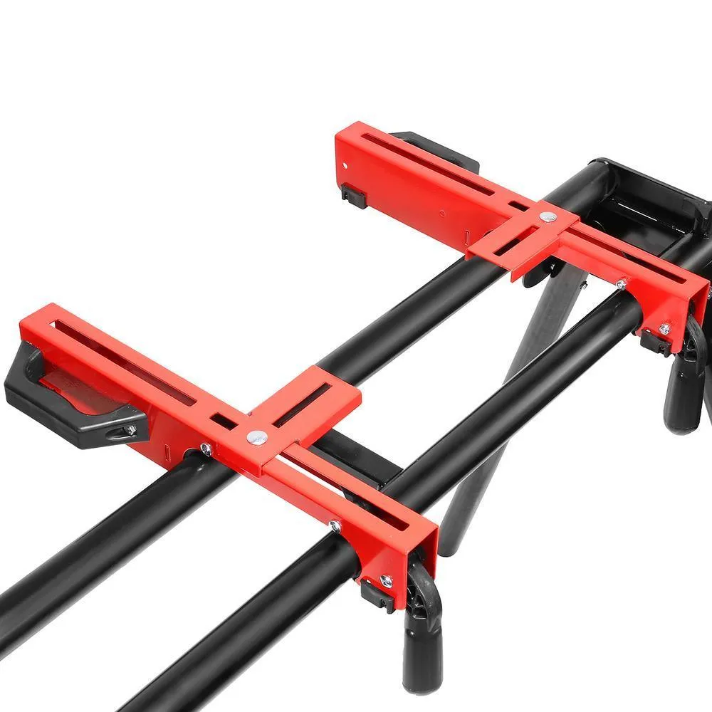 40-1/2 in. x 83 in. Universal Rolling Miter Saw Compound Roller Stand