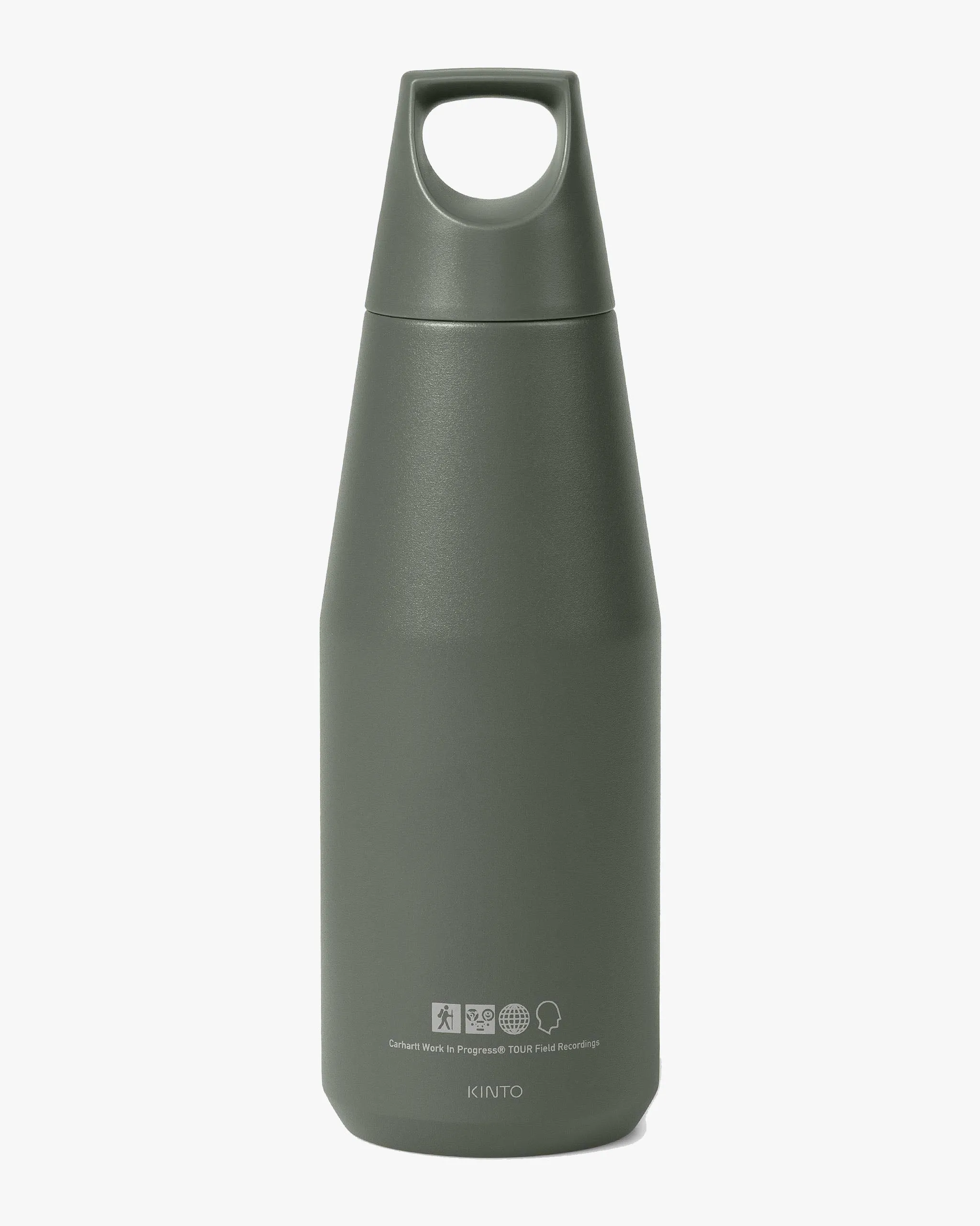 Carhartt WIP x Kinto 18/8 Stainless Steel Trail Tumbler - Smoke Green / Grey