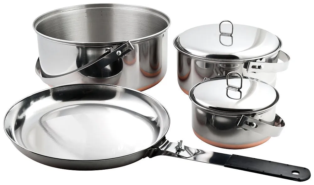 Chinook Ridgeline Stainless Steel Camp Cooksets