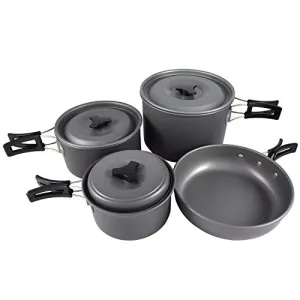 Chinook Trekker Hard Anodized 7-Piece Cookset