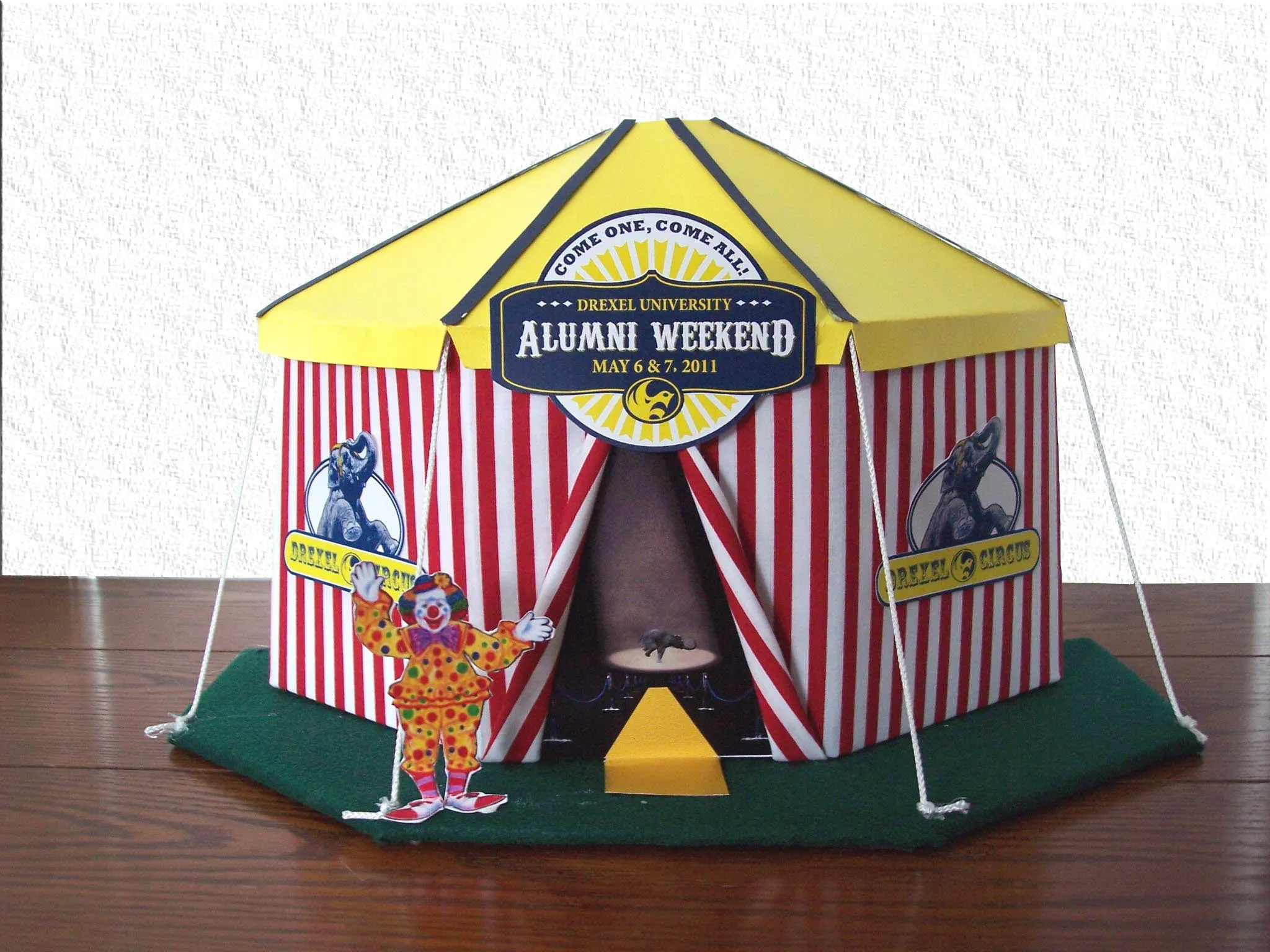 Circus Tent Centerpiece