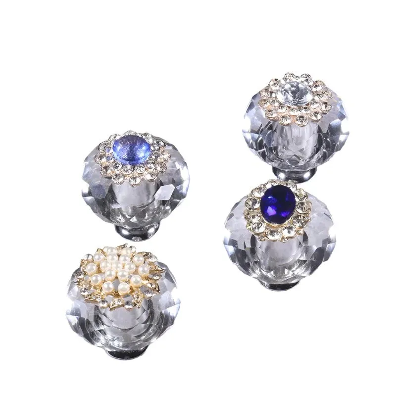 Crystal Cabinet Knobs Handles for Furniture