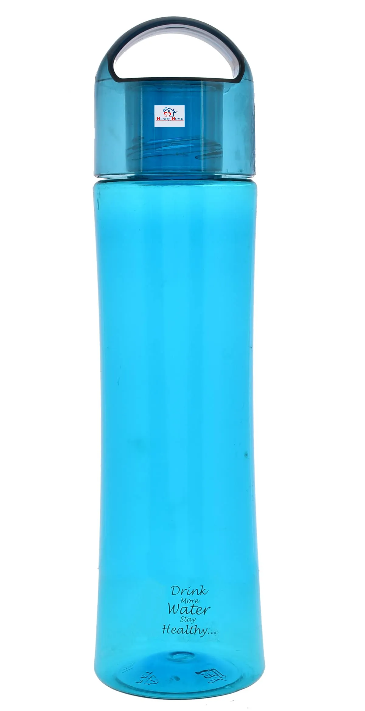 Heart Home Unbreakable BPA & Leak Free Plastic Water Bottle-1 Litre, Pack of 6 (Green & Blue)