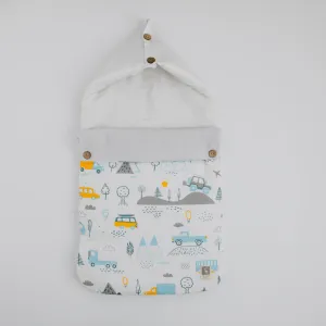 Little Camper Baby Carrier Nest,Carrying Nest Bag Portable Travelling Bed for Infants for 0-4 Months