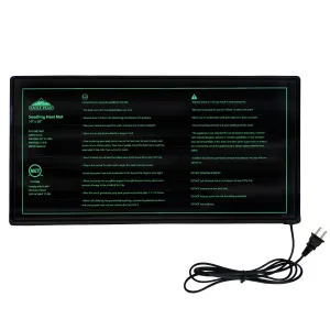 Seedling Heat Mat 10x20, UL & MET-Certified Heating Pad, Contains (1) Warming Mat