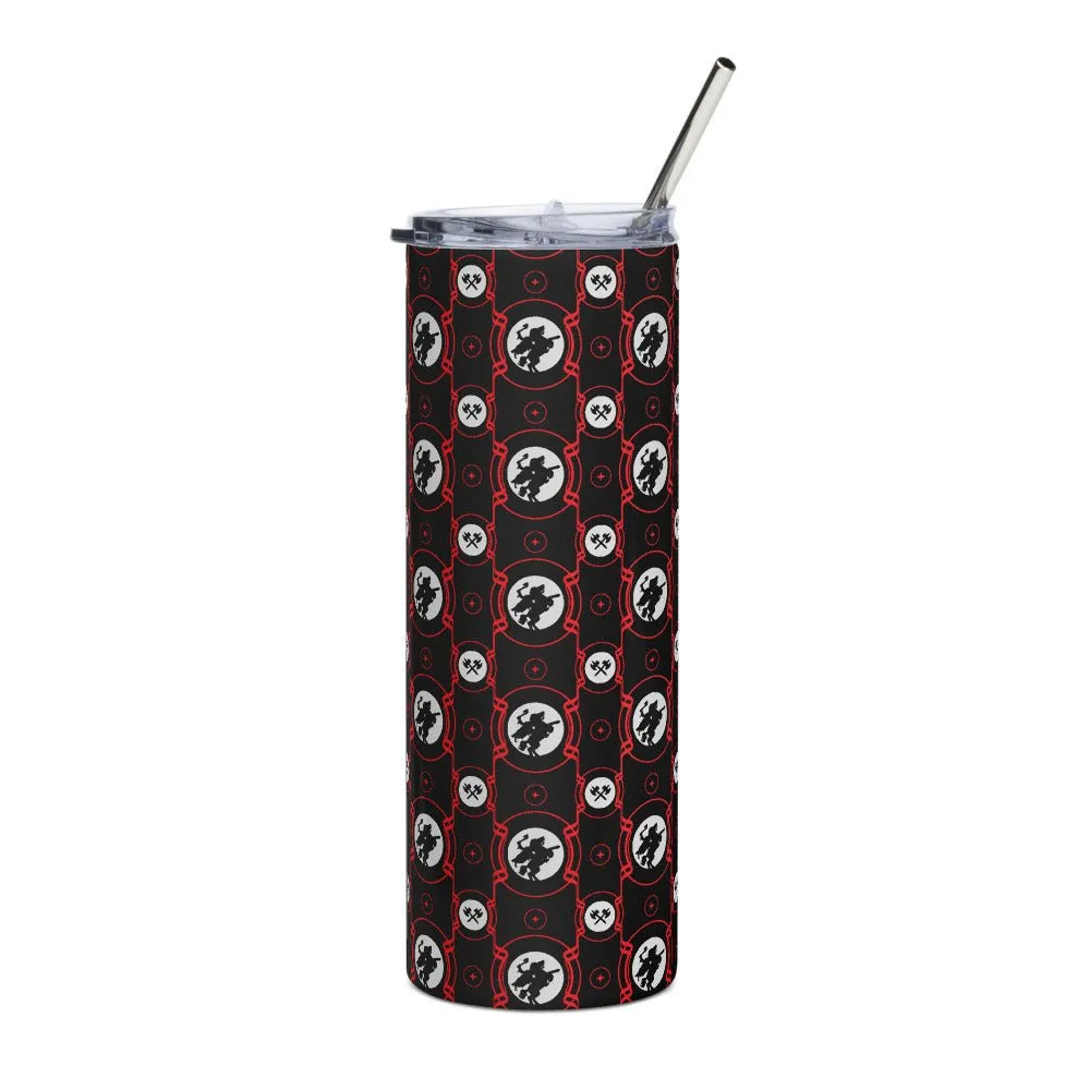 Sleepy Hollow Pattern Stainless Steel Tumbler