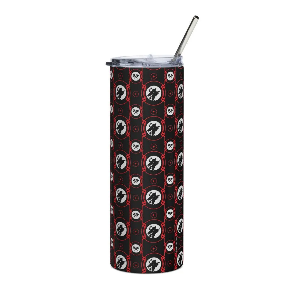 Sleepy Hollow Pattern Stainless Steel Tumbler