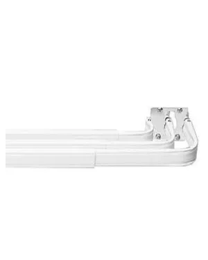 Triple Lock-Seam Curtain Rod Set